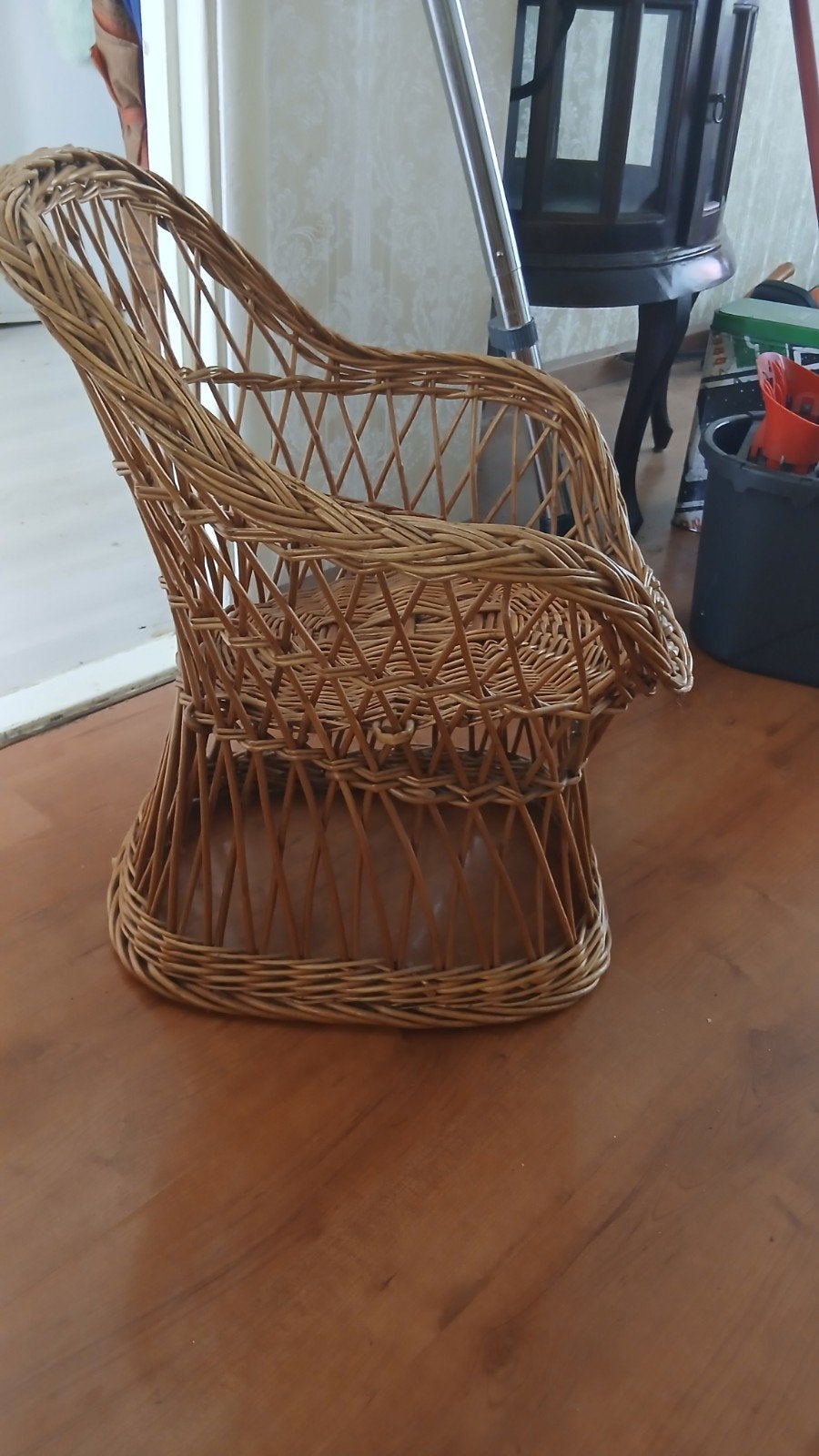 rieten kinderen stoel, Kinderen en Baby's, Ophalen, Zo goed als nieuw, Stoel(en)