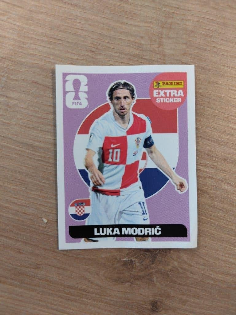 Modric extra sticker (ruilen tegen 4 normale panini's), Ophalen of Verzenden, Nieuw