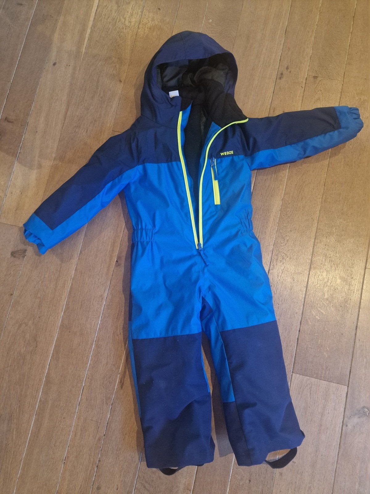 skipak maat 98-104 zgan blauw, Ophalen, Overige typen, Jongen of Meisje, Zo goed als nieuw