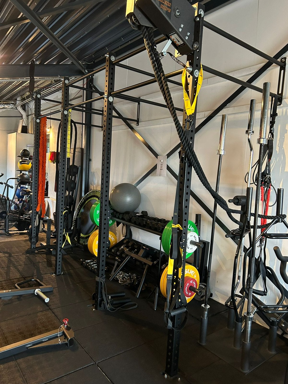 Fitness wandrek crossfit GorillaGrip incl dip, jammer arms, Gebruikt, Overige typen, Ophalen of Verzenden, .