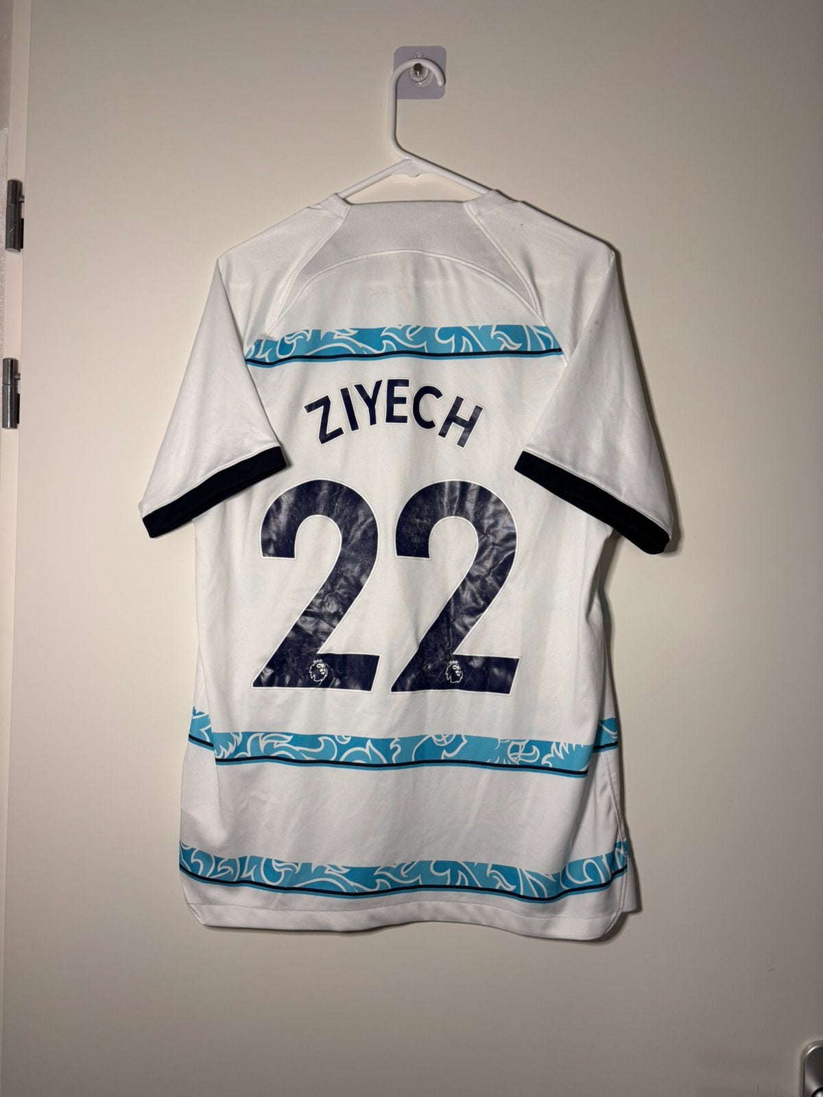 Chelsea FC 2022/2023 Hakim Ziyech #22 voetbal shirt Nike L, Maat L, Verzenden, Gebruikt, Shirt