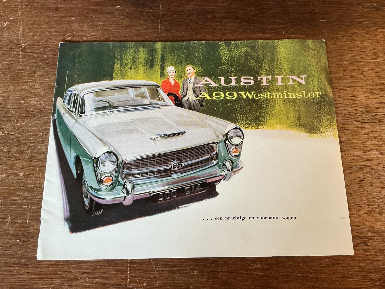 Austin A99 Westminster brochure uit 1959, Ophalen of Verzenden, Nieuw, Overige merken