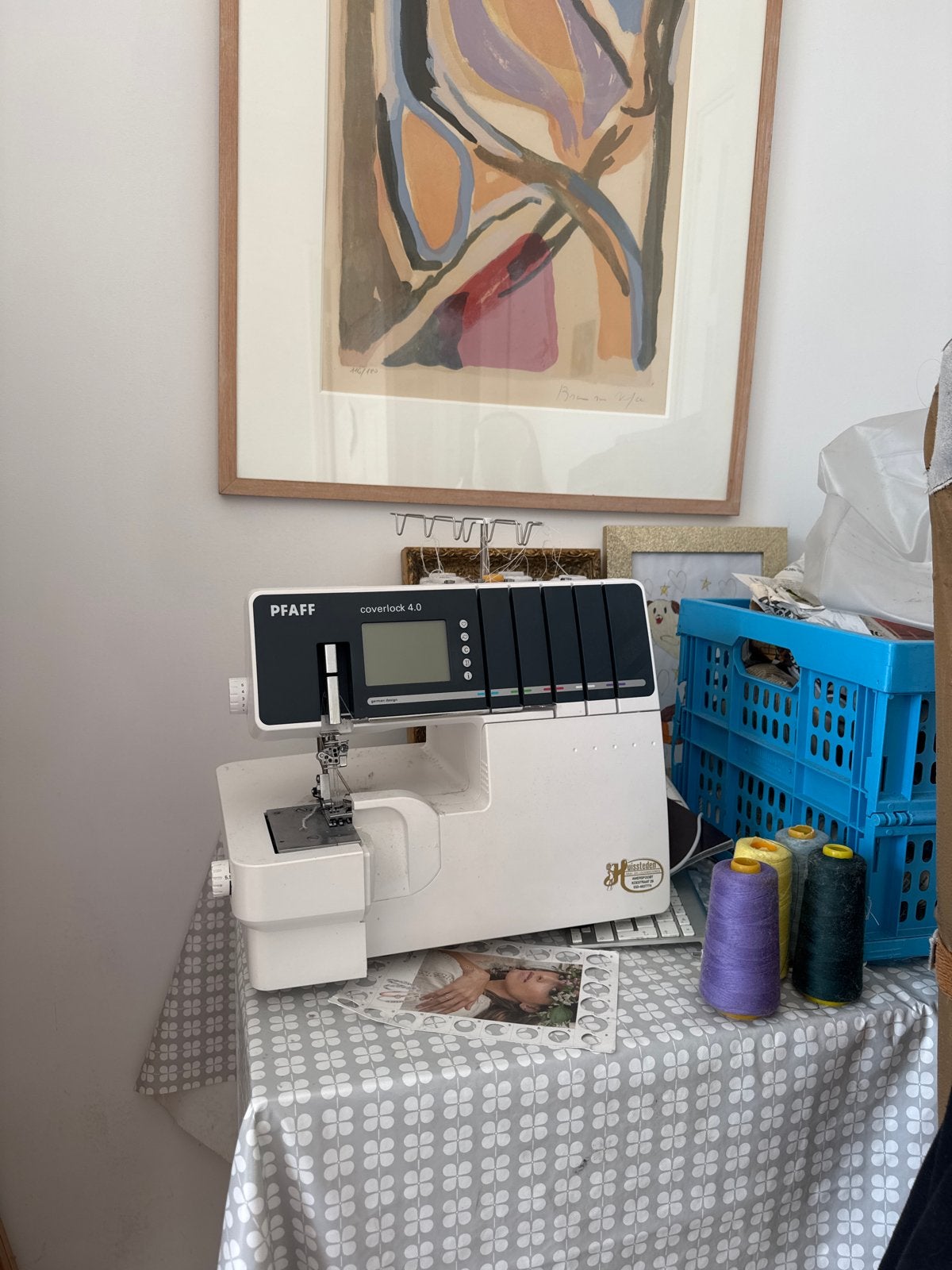 Pfaff Coverlock 4.0 Lockmachine - Zo goed als nieuw, Ophalen of Verzenden, Zo goed als nieuw, Lockmachine, Pfaff