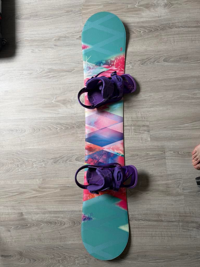 K2 One48 Snowboard (optioneel met Burton Lexa bindingen), Sport en Fitness, Snowboarden, Ophalen, Gebruikt, Board