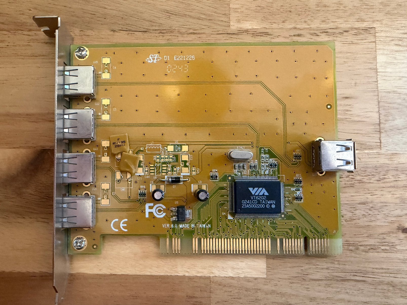 VIA VT6202 PCI USB 2.0 kaart, Computers en Software, Ophalen