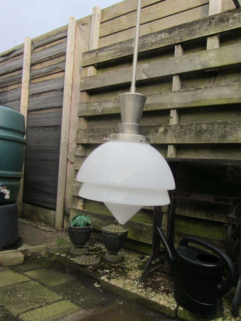 PRACHTIGE GROTE GISPEN LAMP, Ophalen, Gebruikt, Gispen