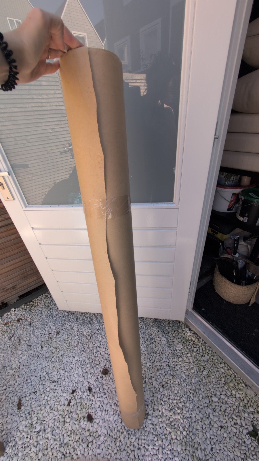 Restrol beschermfolie voor vloeren (decoratie/verhuizingen), Doe-het-zelf en Verbouw, Ophalen