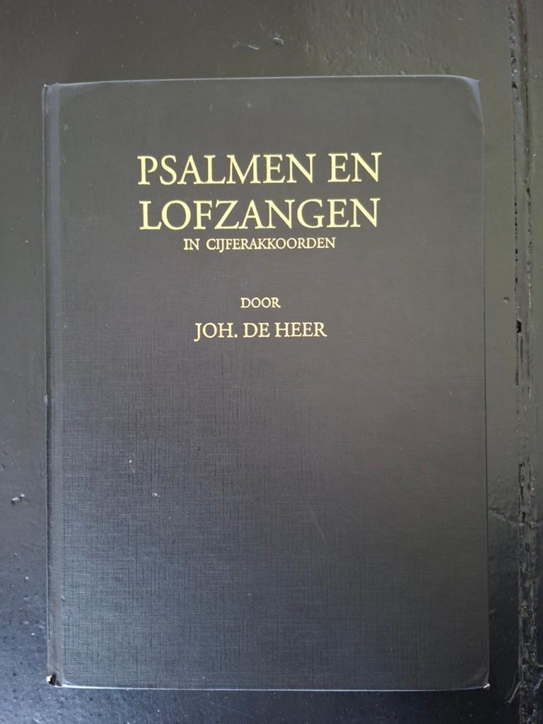 Psalmen en Lofzangen in Cijferakkoorden - Joh. de Heer, Ophalen of Verzenden, Gelezen, Joh. de Heer, Christendom | Protestants