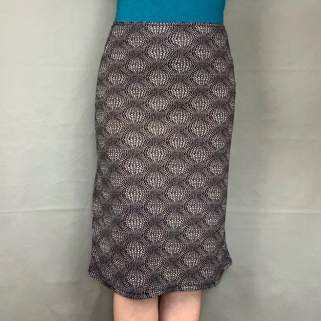 Hennes Collection H&M kokerrok / rok maat M zwart-wit, Kleding | Dames, Maat 38/40 (M), Zwart, Ophalen of Verzenden, Zo goed als nieuw
