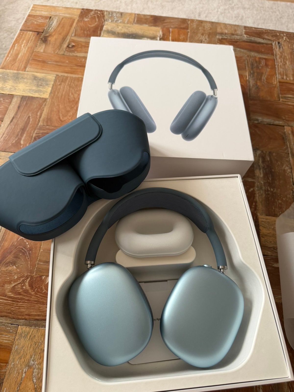 Airpods max Sky blue, Ophalen of Verzenden, Nieuw, Blauw, Apple