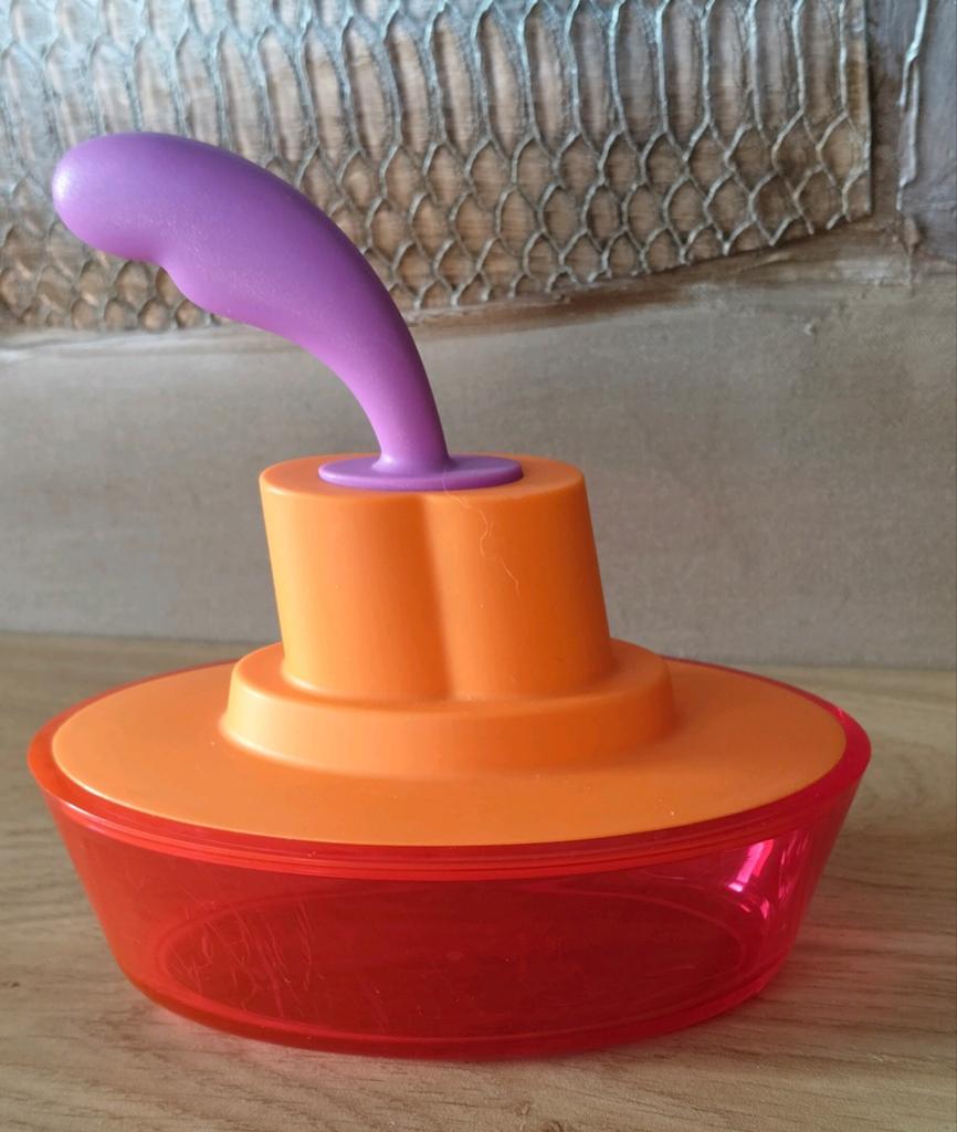 ALESSI BOTERBOOT ORANJE BOTERVLOOT SCHIP, Verzenden, Gebruikt, Oranje, Overige typen