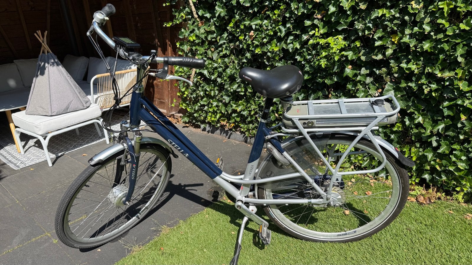 Stella Vicenza elektrische fiets - lage instap, Fietsen en Brommers, Elektrische fietsen, Gebruikt, 51 tot 55 cm, 30 tot 50 km per accu