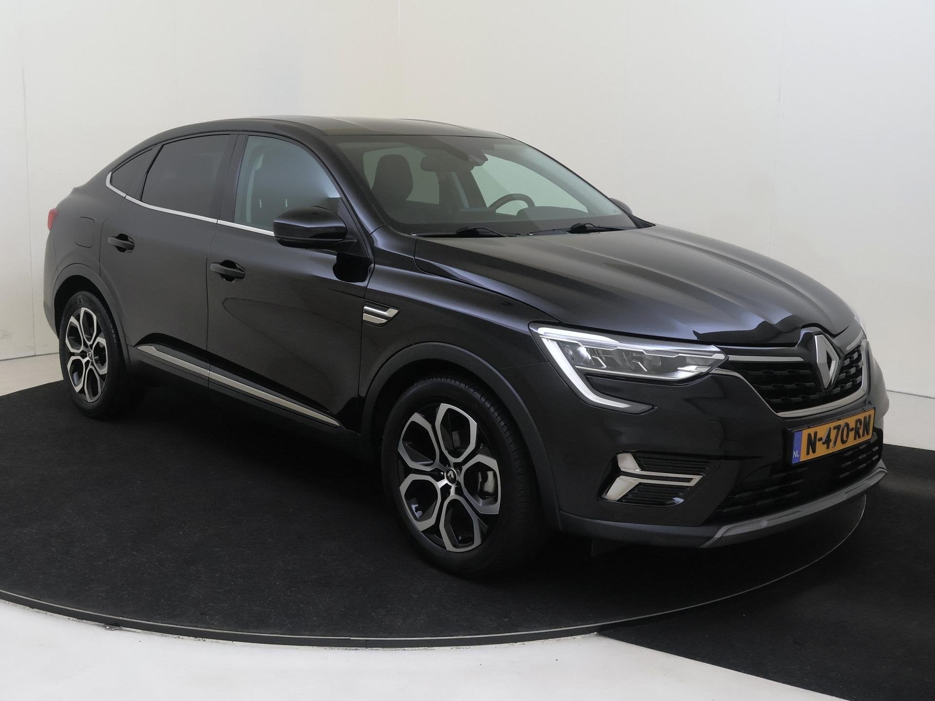 Renault Arkana 1.6 E-Tech Hybrid 145 Intens | Half leder | L, Auto's, Renault, Arkana, Gebruikt, Euro 6, Leder en Stof