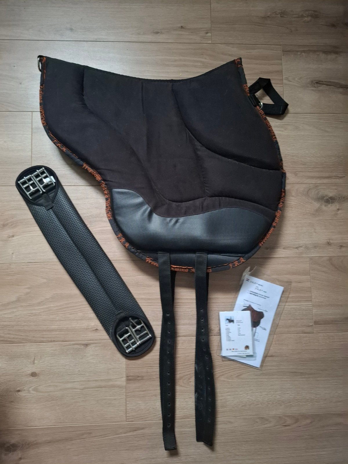 FRA barebackpad, Ophalen, Zo goed als nieuw, Zwart, Zadelpad