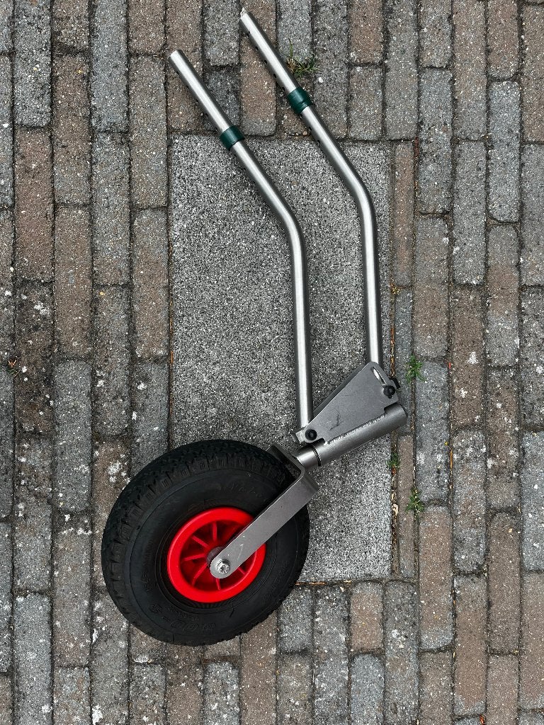 5e wiel voor rolstoel (Speedy Buggy), Ophalen, Gebruikt, Handbewogen rolstoel