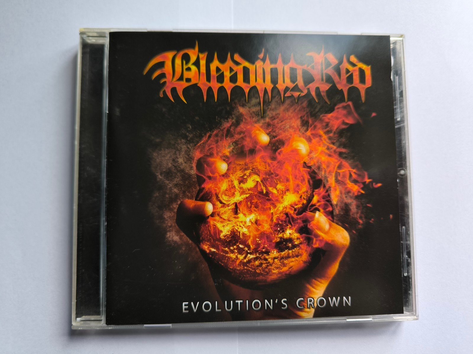 Bleeding Red – Evolution's Crown (cd) Black Death Metal, Ophalen of Verzenden, Zo goed als nieuw