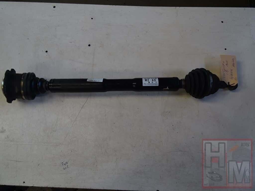 Volkswagen Golf 4 aandrijfas 1.6 automaat Rechts 1997 - 2003, Ophalen of Verzenden, -, -, -