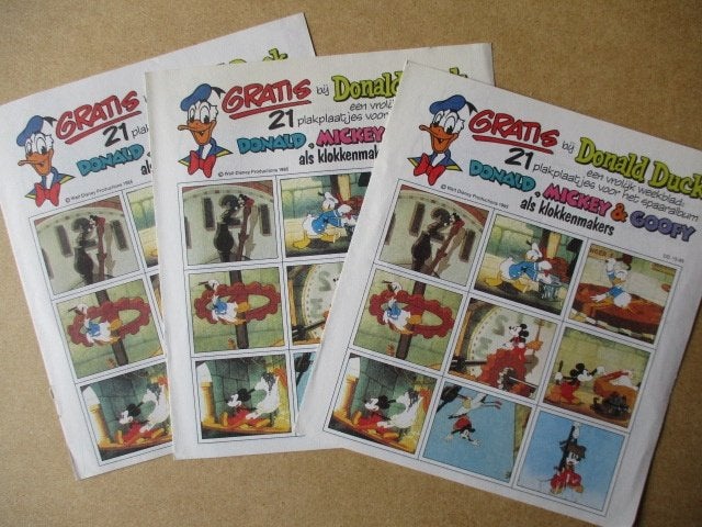 adv9665 donald duck weekblad bijlage 54, Eén stripboek, Ophalen, Gelezen