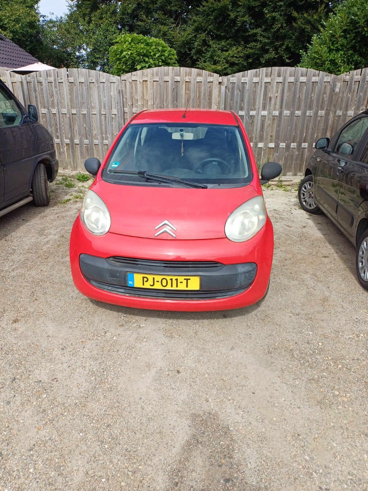 Citroën C1 1.0 3-DRS 2006 Rood 190.000 km, Auto's, Voorwielaandrijving, 765 kg, 4 stoelen, C1