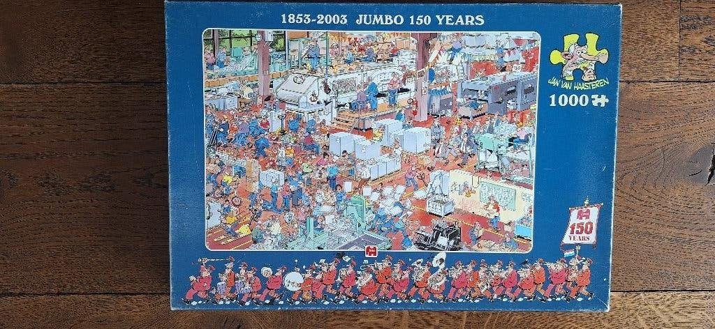Jan van Haasteren 1853-2003 Jumbo 150 Years, Ophalen, 500 t/m 1500 stukjes, Gebruikt, Legpuzzel