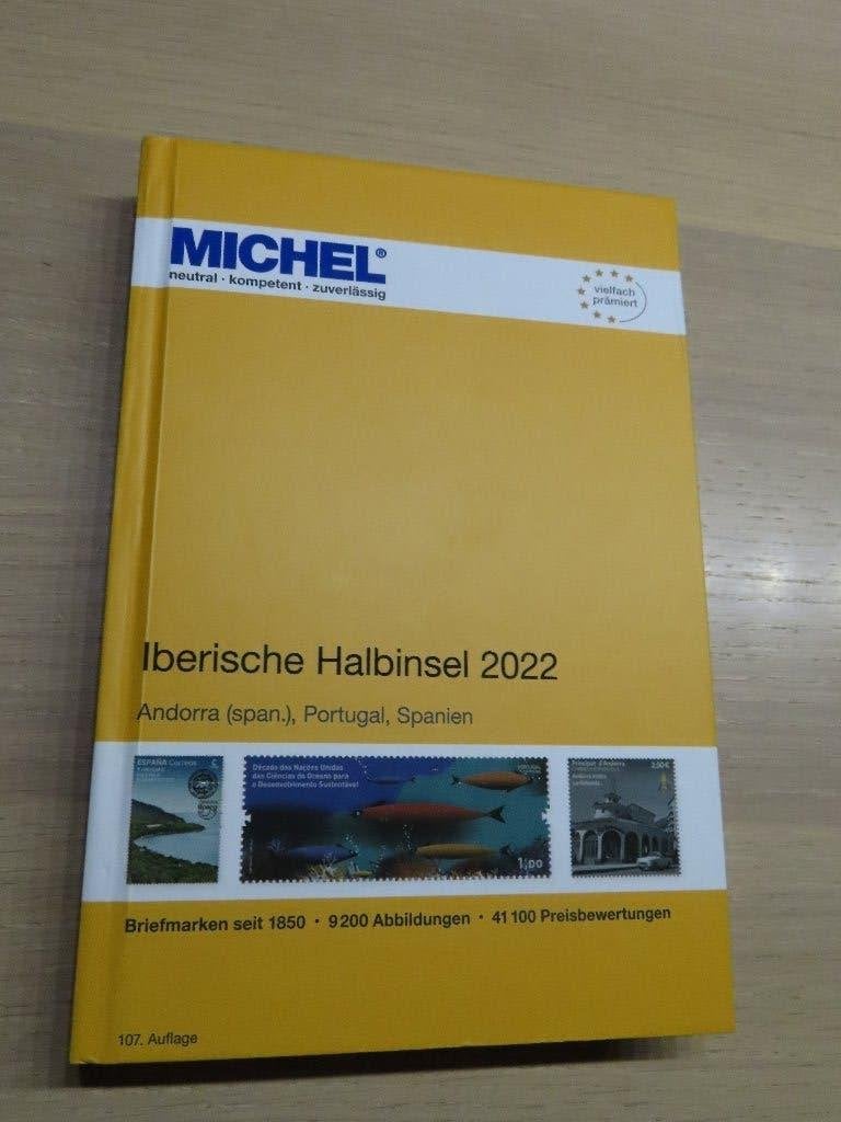 Michel catalogus Iberisch schiereiland uit 2022, Postzegels en Munten, Postzegels | Toebehoren, Ophalen of Verzenden, Catalogus