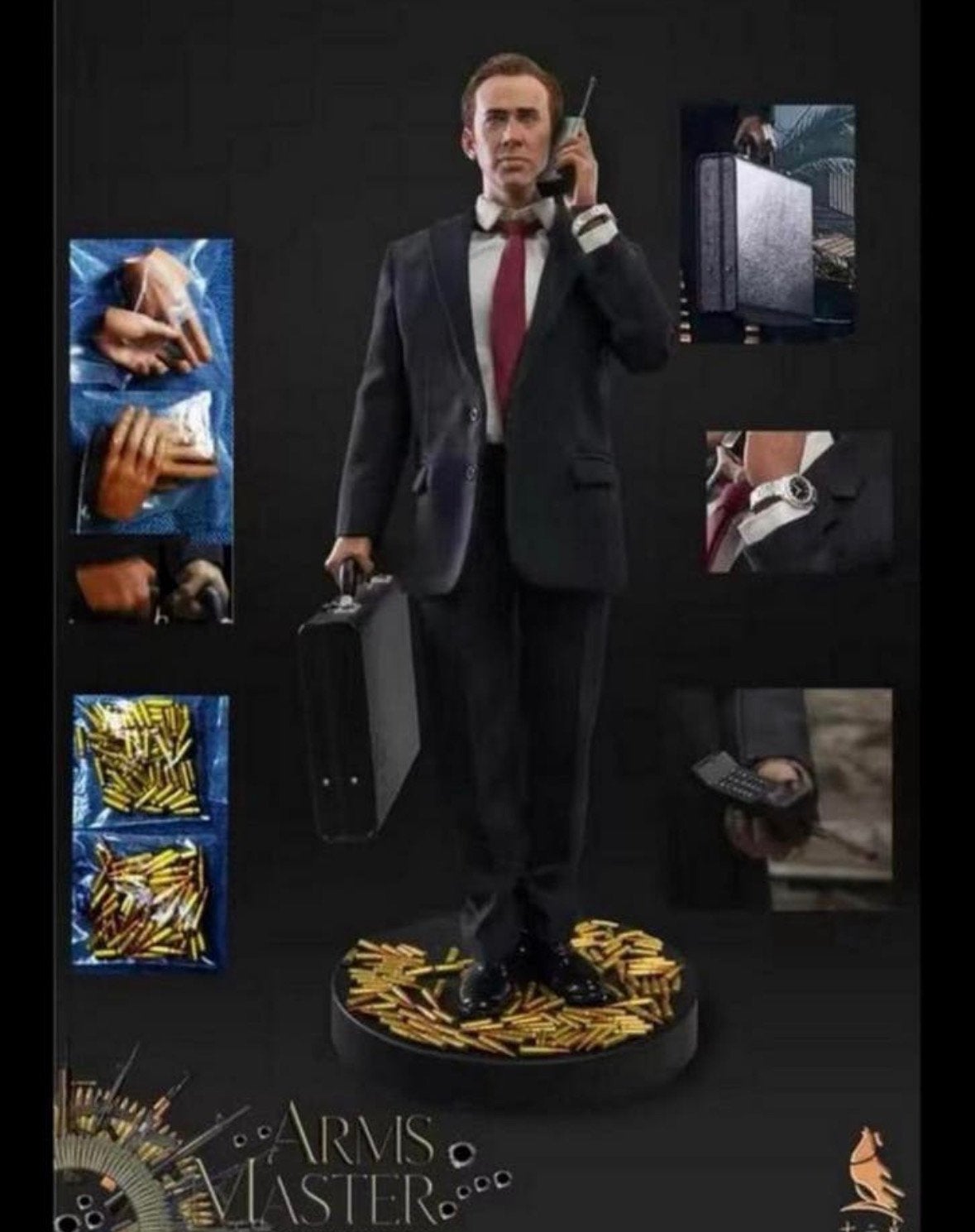 1/6 figuur Nicolas Cage / Yuri Olof / Lord of war / NIEUW, Ophalen of Verzenden, Zo goed als nieuw, Actiefiguur of Pop