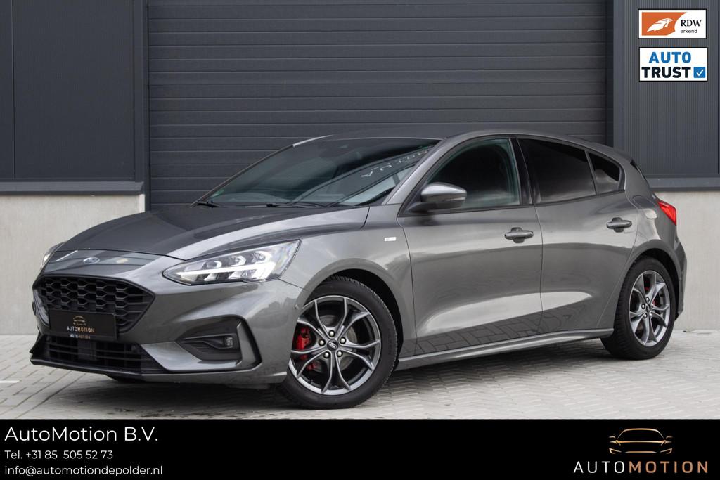 Ford Focus 1.0 EcoBoost ST-Line Camera Keyless Stoelverwarmi, Gebruikt, Met garantie (alle), Bedrijf, 3 cilinders