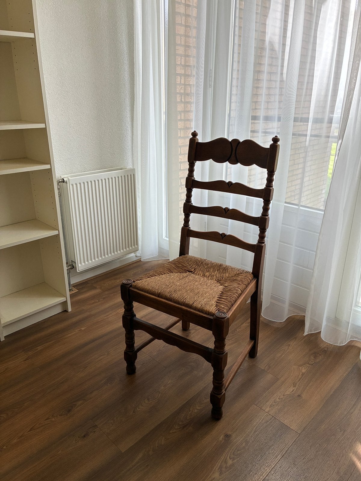 Eetkamerstoelen, Huis en Inrichting, Stoelen, Ophalen, Gebruikt, Bruin, Overige materialen