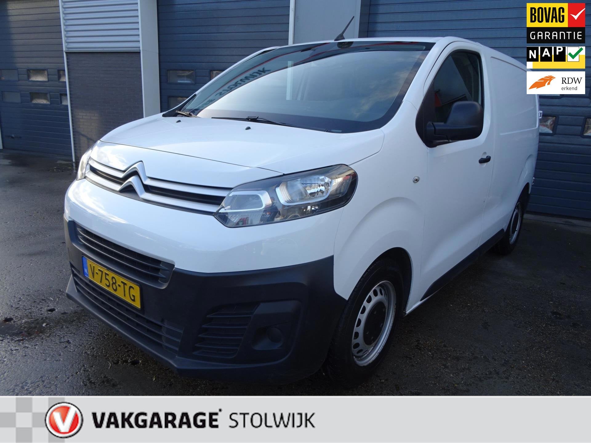 Citroen Jumpy 1.6 BlueHDI 95 Club XS Nette Bus, EX BTW, Nieu, Auto's, Voorwielaandrijving, Stof, Gebruikt, Citroën