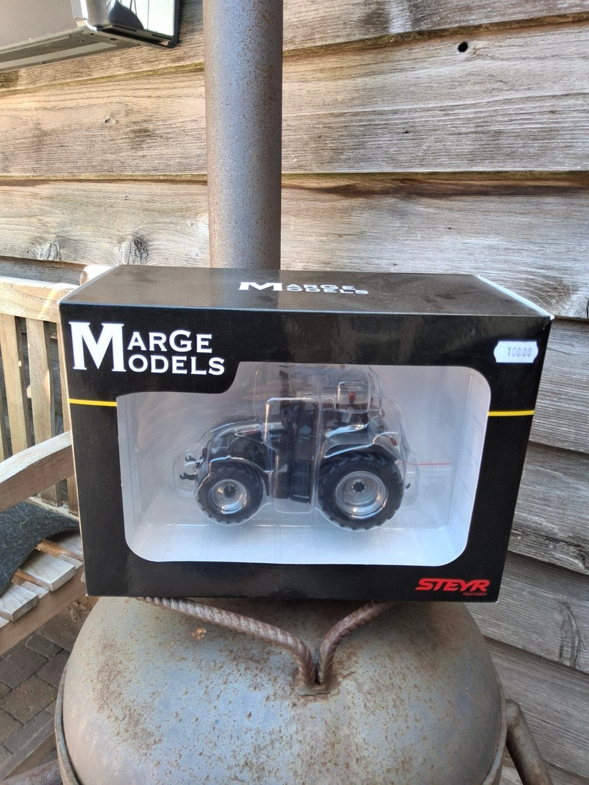 Steyr Tractor CVT 6195 Zwart/Grijs - Limited Edition, Overige merken, 1:32 tot 1:50, Overige typen, Onbekend