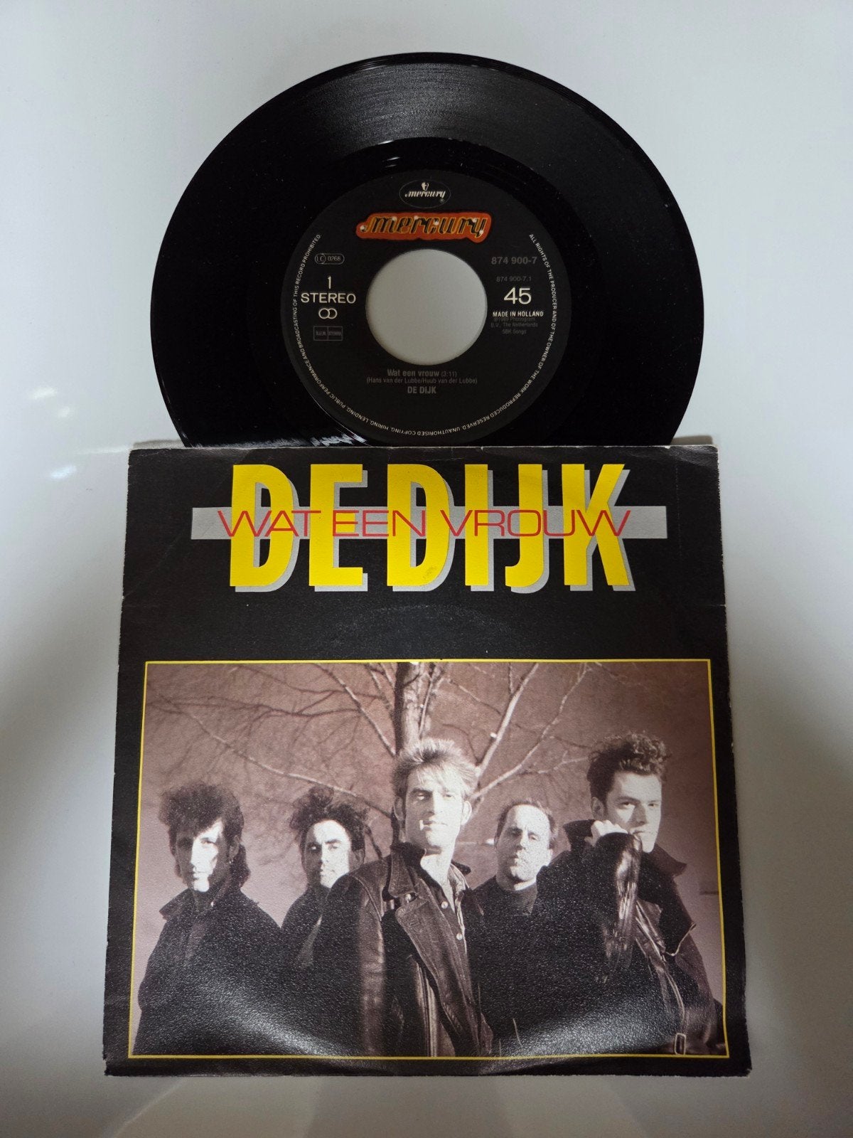De Dijk - Wat een vrouw, Ophalen of Verzenden, Gebruikt, 7 inch, Nederlandstalig