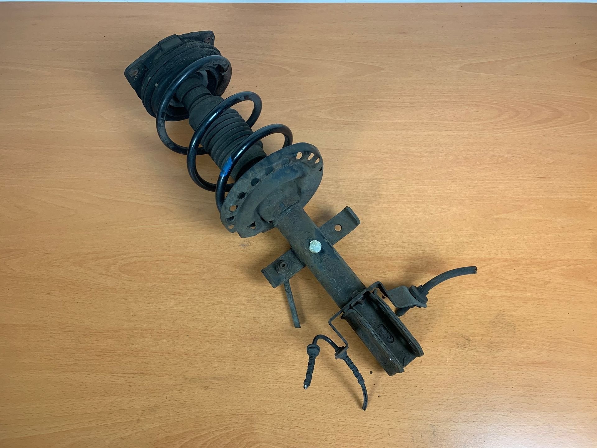 veerpoot Rechts renault clio III 2005 tot 2008 schokdemper, Gebruikt, -, Renault, -