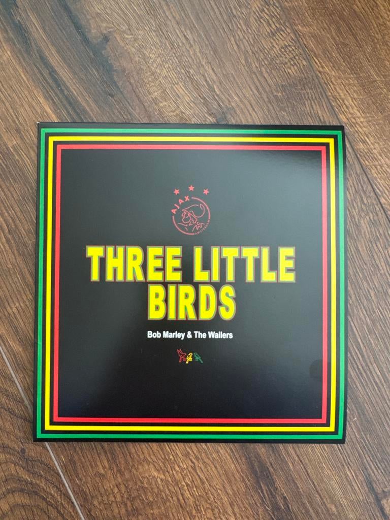 Bob Marley & The Wailers - Three Little Birds (Ajax), Ophalen of Verzenden, Zo goed als nieuw, 7 inch