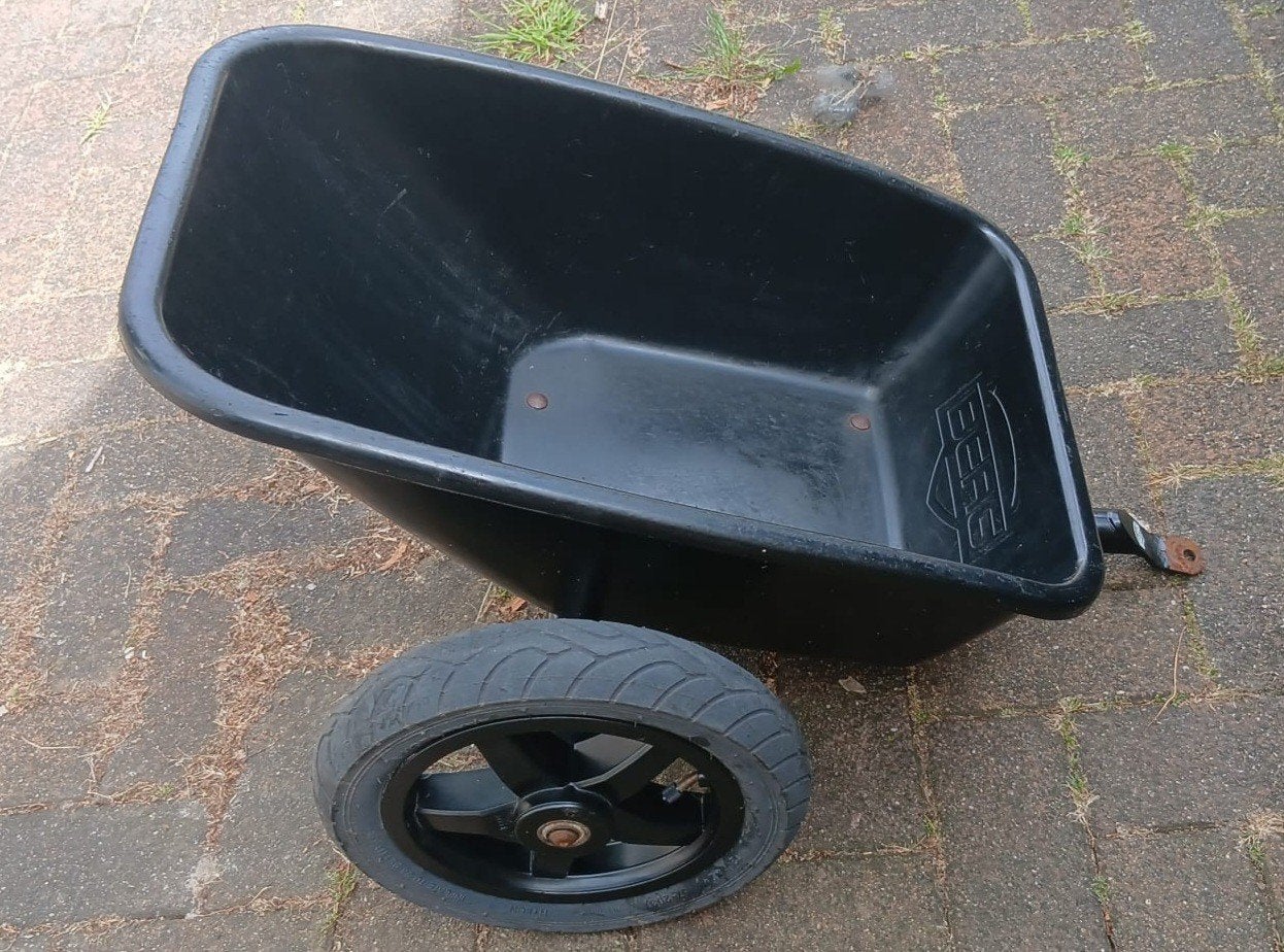 Berg buddy aanhanger, Ophalen, Zo goed als nieuw, Berg