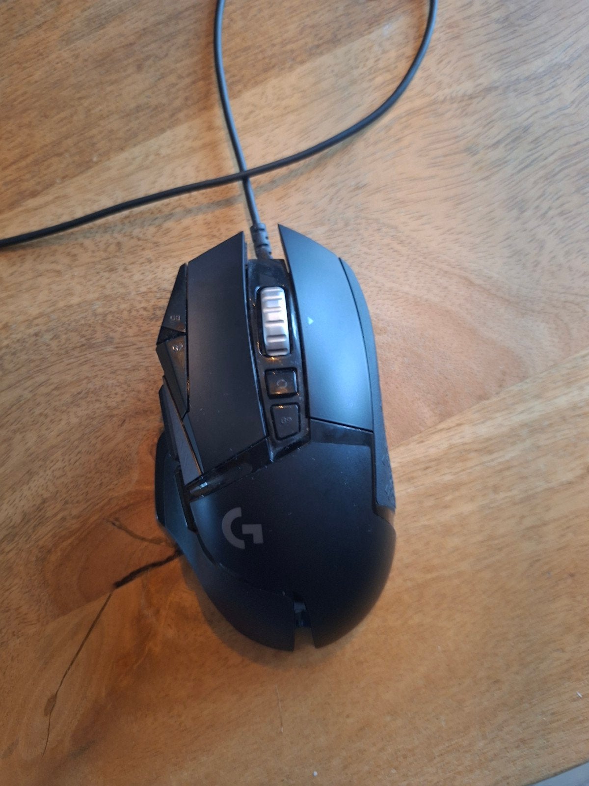Logitech G502 HERO Bedrade Gaming Muis - Zo goed als nieuw, Ophalen, Rechtshandig, Muis, Gebruikt