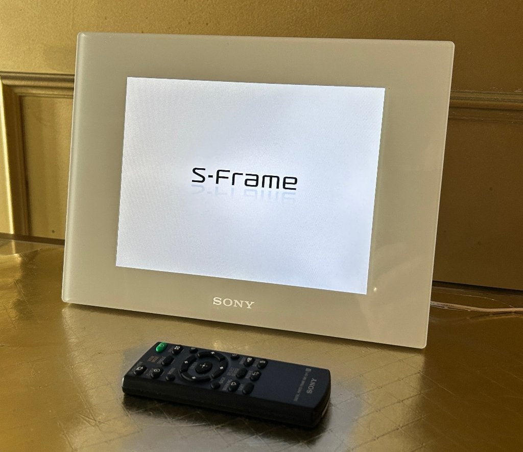 Sony S-Frame DPF-D820 Wit, Gebruikt, Diavoorstelling, Sony, 8 tot 12 inch