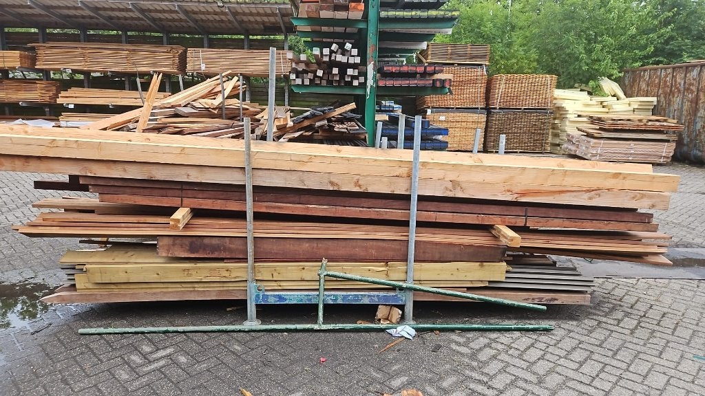 Divers b keuze tuinhout, Hardhout, Douglas 50% korting!!, Ophalen, Gebruikt, Planken, Hardhout