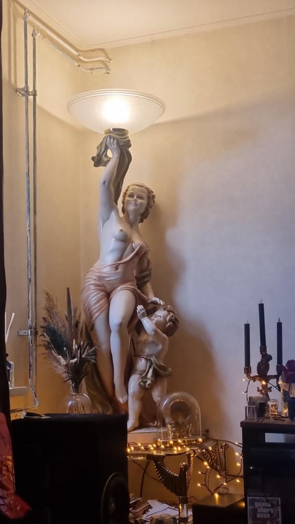 Italië styl borok beeld/lamp, Ophalen, Zo goed als nieuw, 150 tot 200 cm