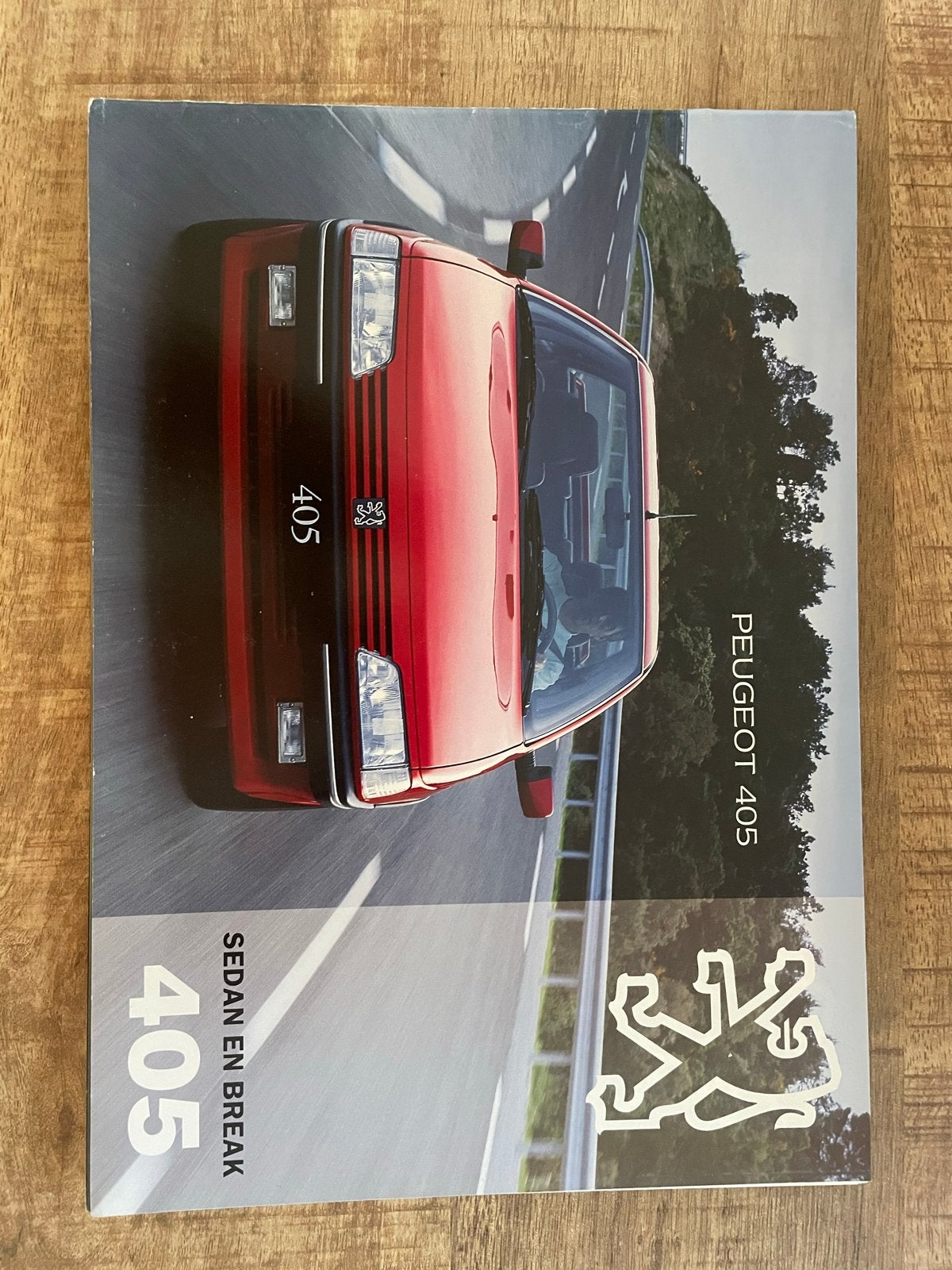 Peugeot 405 Sedan en Break Brochure / 1995, Ophalen of Verzenden, Zo goed als nieuw, Peugeot