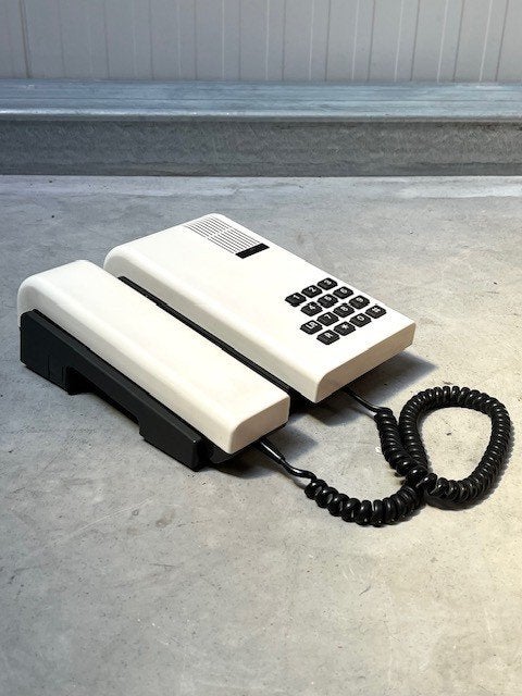 Vintage telefoons 4x PTT Ericofoon Siemens Grillo telefoon, Ophalen, Gebruikt, ., Met draaischijf