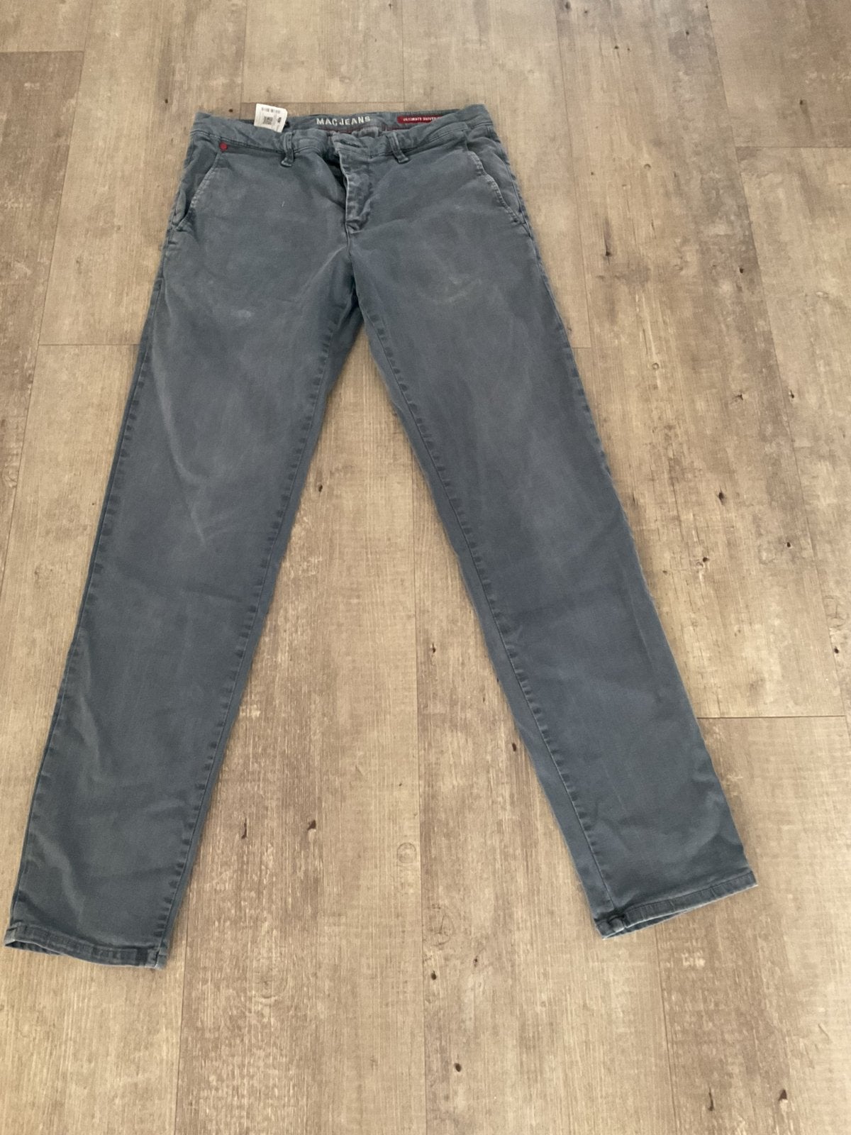 Mac Jeans Ultimate Drives Pantalon Grijs Maat 32/34, Kleding | Heren, Ophalen of Verzenden, Gedragen, Overige maten, Grijs