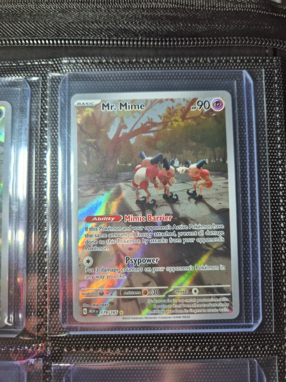 Mr. Mime 179/165 uit Scarlet & Violet 151 - Full Art, Hobby en Vrije tijd, Verzamelkaartspellen | Pokémon, Ophalen of Verzenden
