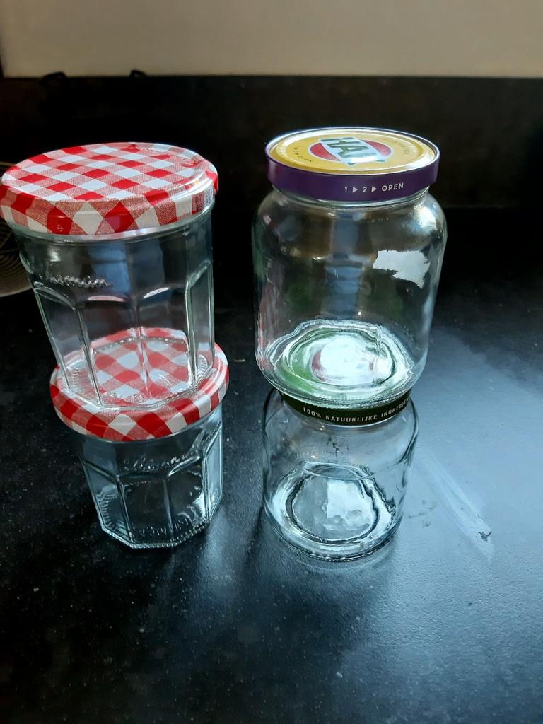 Gevraagd Lege Jam Potjes, Overige typen, Ophalen, Glas