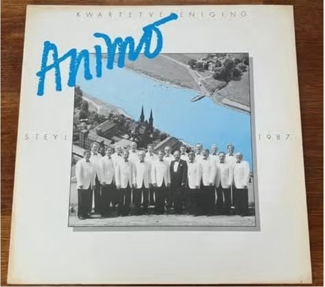 LP Animo Kwartetvereniging Steyl 1987, Cd's en Dvd's, LP, Ophalen of Verzenden, Zo goed als nieuw, Pop