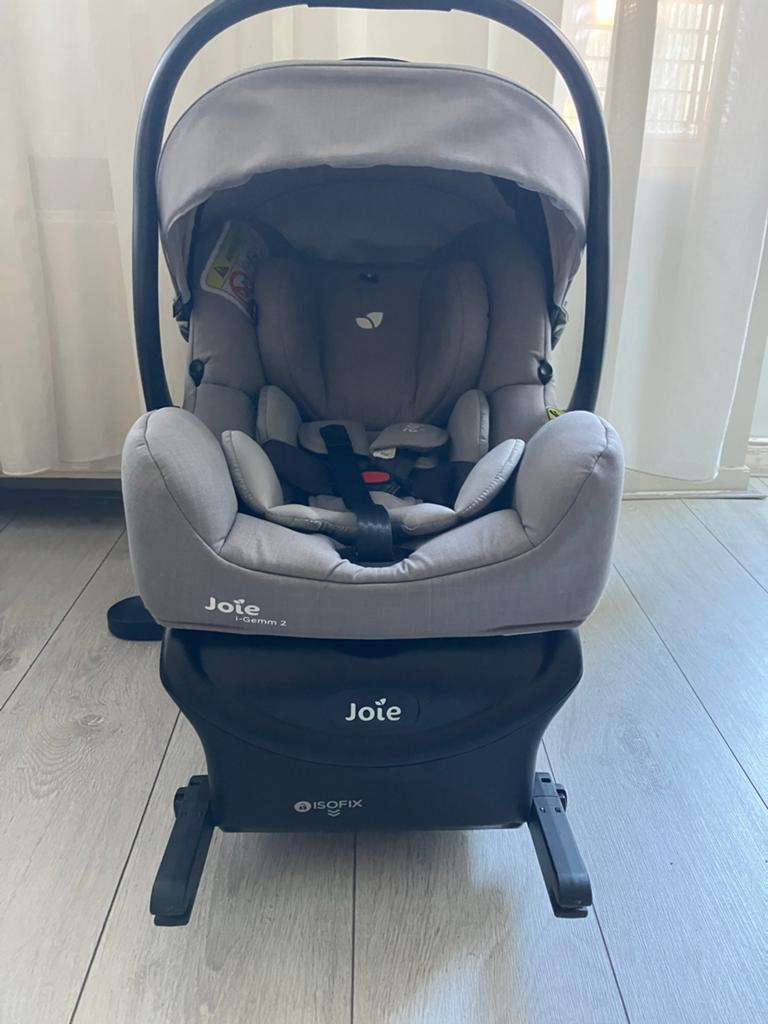 Maxi Cosi van Joie i-Gemm 2 Met Isofix base, Zijbescherming, Zo goed als nieuw, Isofix, 0 t/m 13 kg