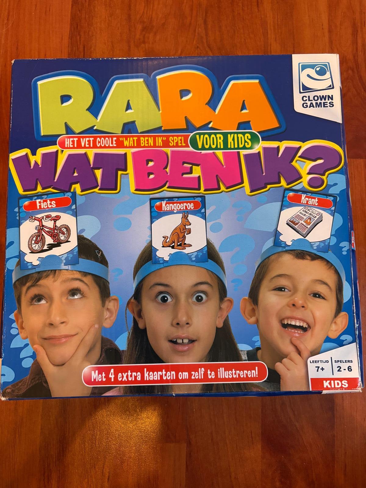 Spelletje rara wat ben ik, Ophalen, Zo goed als nieuw