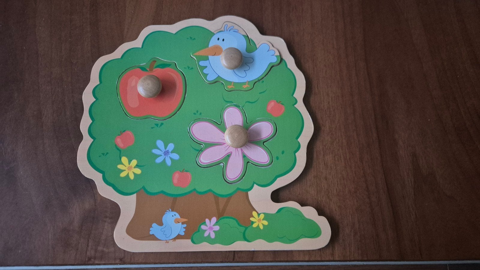 Knop inleg puzzel voor de kleintjes, Verzamelen, Ophalen of Verzenden