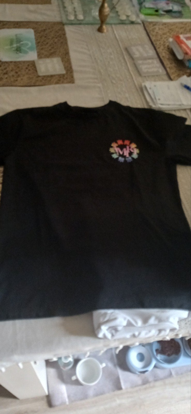 Amiri T-shirt, Arts District, size M, Maat 48/50 (M), Zwart, Ophalen of Verzenden, Zo goed als nieuw