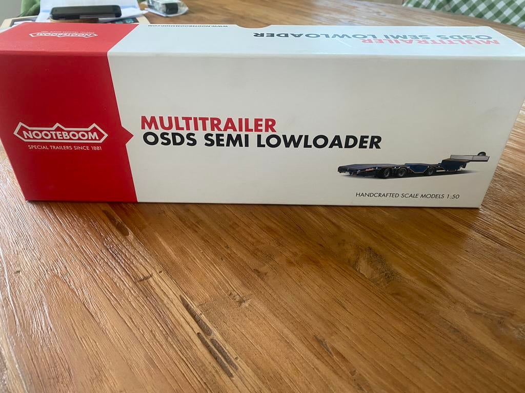 Nooteboom multitrailer OSDS, Ophalen, Nieuw, Bus of Vrachtwagen