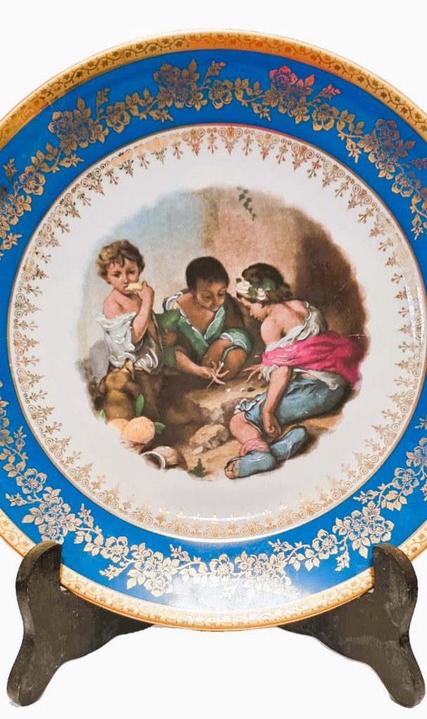 2 borden in Limoges porselein., Ophalen of Verzenden, Zo goed als nieuw, Porselein, Bord of Schaal